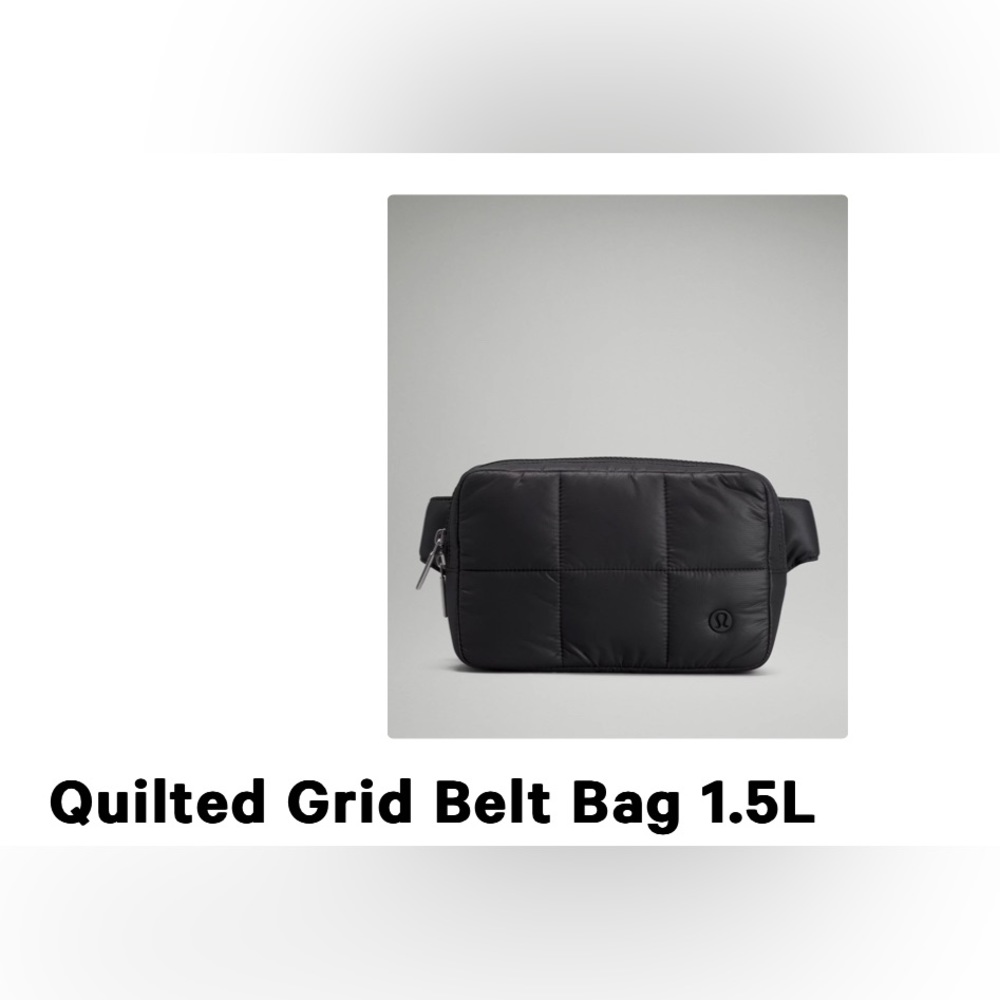 Lululemon Quilted Belt Bag